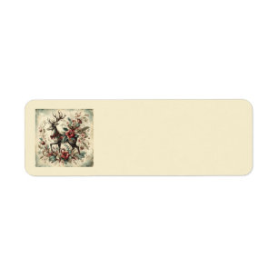 Classic Vintage Christmas Address Labels