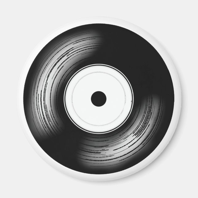 Classic Vinyl Disc Magnet (Vorne)