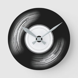 Classic Vinyul Runde Wanduhr