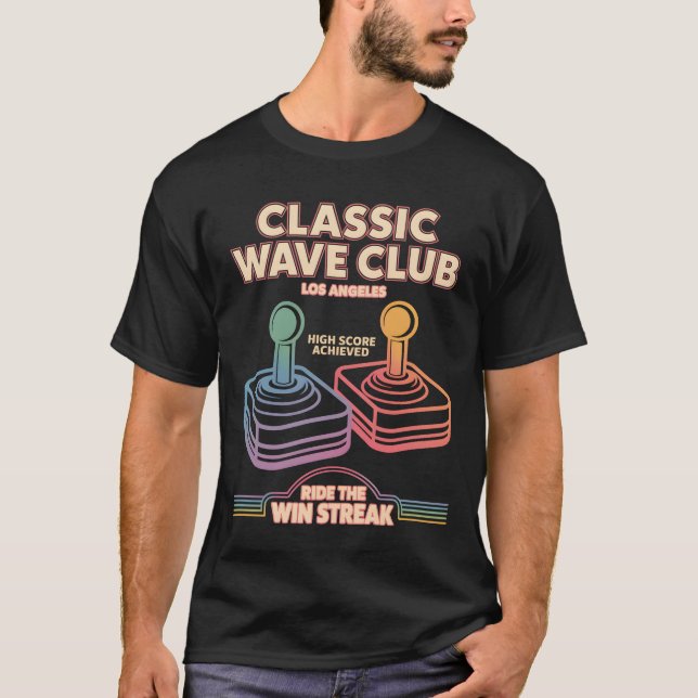 Classic Wave Club T-Shirt (Vorderseite)