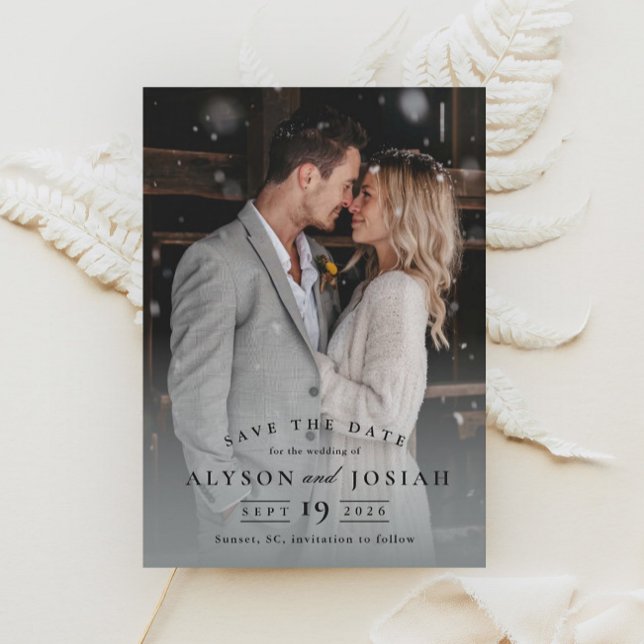 Classic Wedding Foto Save The Date (Von Creator hochgeladen)