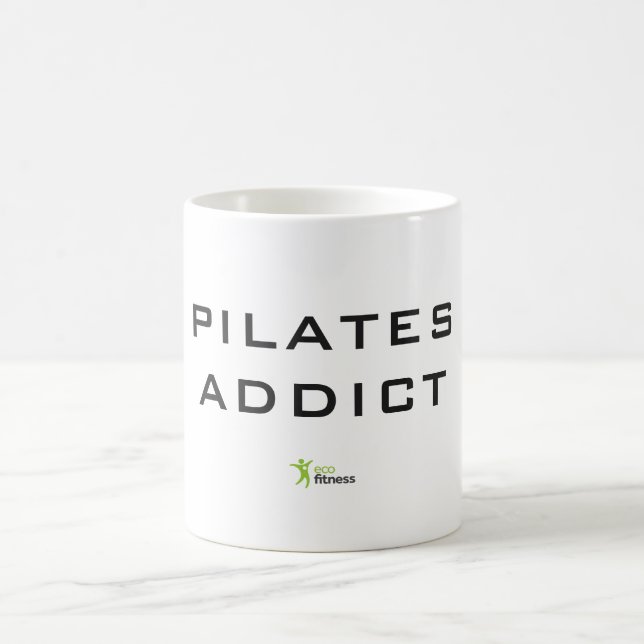 Classic White 11 oz Tasse | Pilates Addict (Mittel)