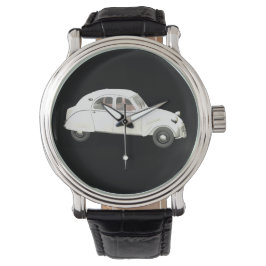 Classic White Citroen 2CV Armbanduhr