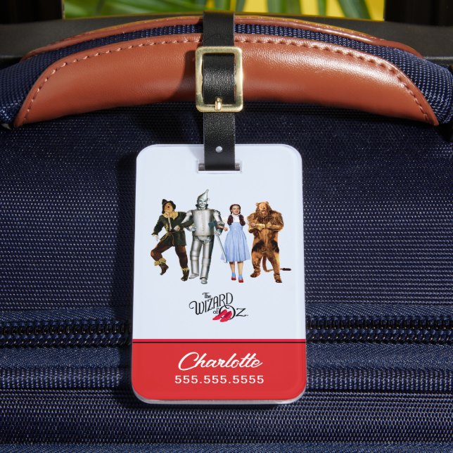Classic Wizard of Oz Characters Gepäckanhänger (Vorderseite Insitu 2)