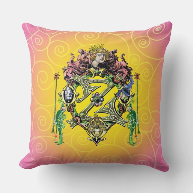 CLASSIC WIZARD OF OZ ROYAL WAPPEN PILLOW KISSEN (Vorderseite)