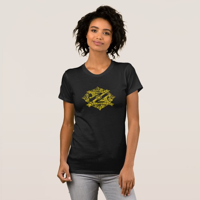 Classic Wizard of Oz Royalty Wappen T - Shirt (Vorne ganz)