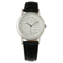 Classic Women Writers Watch Armbanduhr
