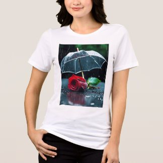 "Classic Women's Angepasst Crew Neck T - Shirt" Tri-Blend Shirt