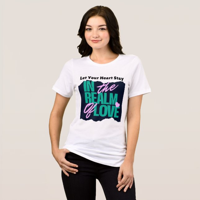 Classic Women's T - Shirt mit einer modernen Drehu (Vorderseite voll)