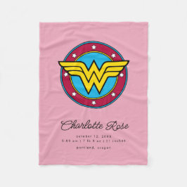 Classic Wonder Woman | Neue Geburtsstunde von Baby Fleecedecke