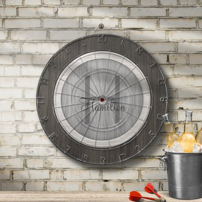 Classic Wood Hue Age Teak Dart Board Dartscheibe (Von Creator hochgeladen)