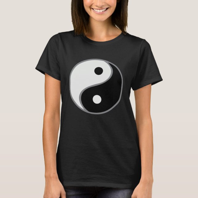 classic yinyang for balance life T-Shirt (Vorderseite)