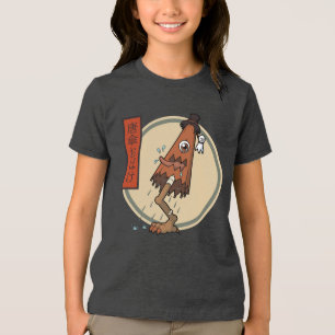 Classic Yokai Karakasa-obake - Japanische Folklore Tri-Blend Shirt