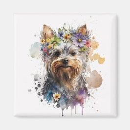 Classic Yorkie Kühlschrankmagnet Magnet