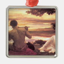 Classical Idyll (von Frederic Leighton) Ornament Aus Metall