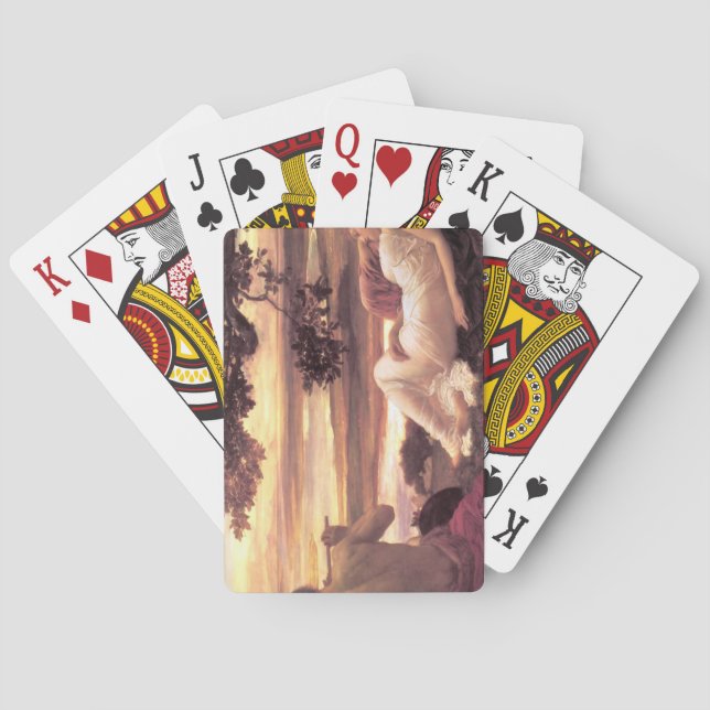 Classical Idyll (von Frederic Leighton) Spielkarten (Rückseite)