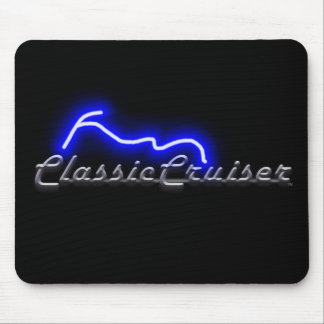 ClassicCruiser.com-Logo-Mausunterlage Mousepad