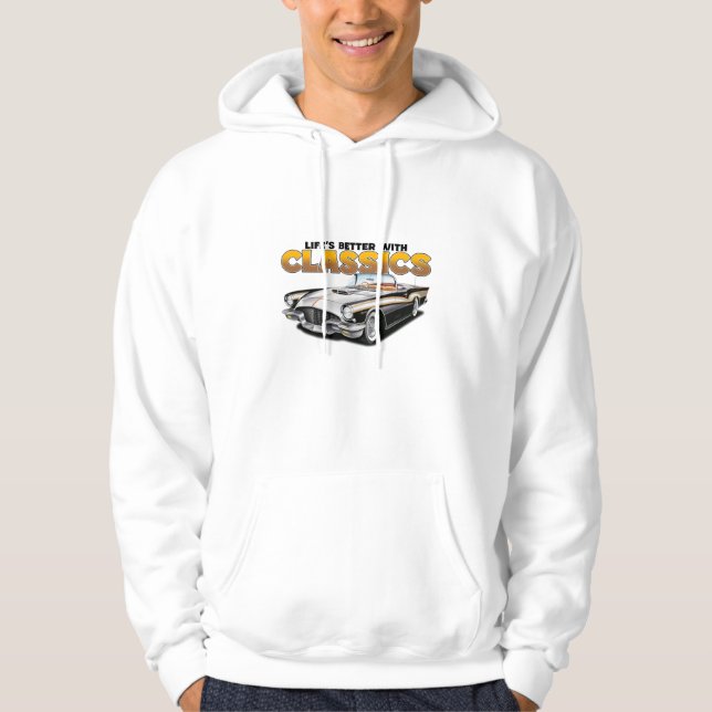 Classics – Vintage Classic Car Hoodie (Vorderseite)