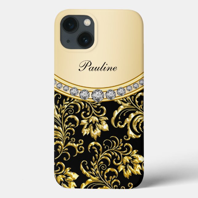 Classiy Monogram Design Case-Mate iPhone Hülle (Rückseite)