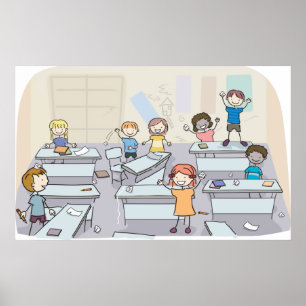 Classroom Chaos Poster