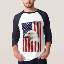 Classy American Eagle, The USA Flag, Patriotic