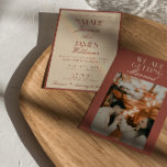 Classy Auburn Copper Old Money Luxury Wedding Einladung<br><div class="desc">This wedding invitation is perfect for your wedding if you are looking for an elegant unique and easy editable invitation .An elegant unique luxurious auburn and copper image wedding template invitation. as you see it features a copper old money background. And classy Parisian font in auburn old money bright bride's...</div>