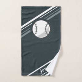 Classy Baseball Trainer Geschenk Personalisiert Handtuch