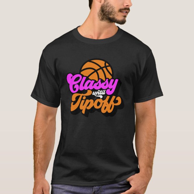 Classy Bis Tipoff Basketball T-Shirt (Vorderseite)