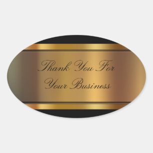 Classy Business Danke Stickers