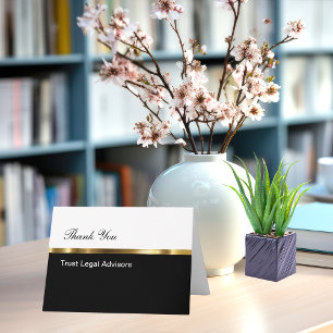 Classy Business Vielen Dank Dankeskarte