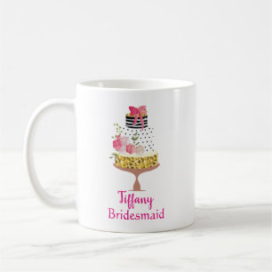 Classy Cake Bridesmaid Kaffeetasse