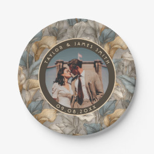Classy Calle Lilies Teller für Hochzeiten Erinneru