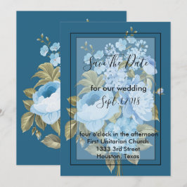Classy Chic Blume Einladung