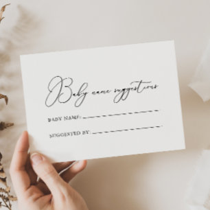 Classy Chic Minimalistisch Baby Name Suggestions C