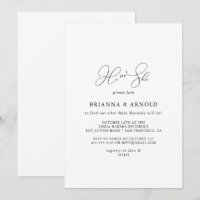 Classy Chic Minimalistisch, dass er oder sie Gesch