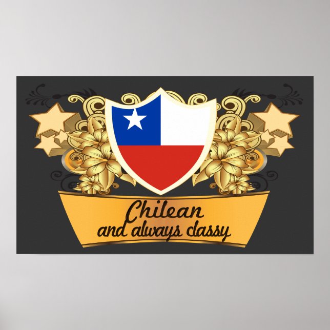Classy Chillean Poster (Vorne)