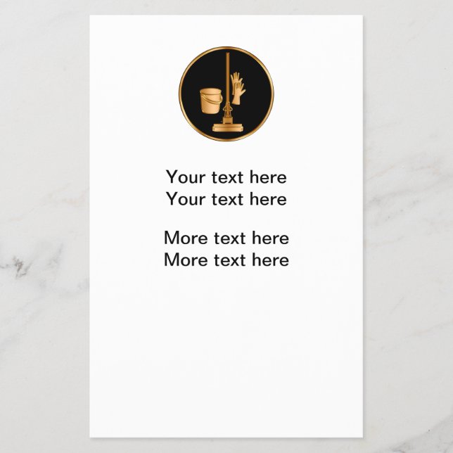 Classy Cleaning Service Promotionservice Flyer (Vorne)