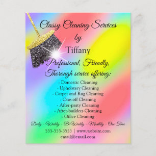 Classy Clearing Services House Behalte Holograph Flyer