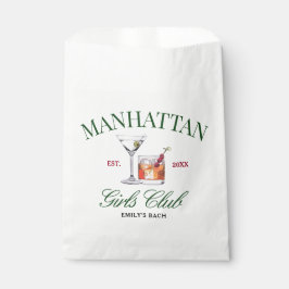 Classy Cocktails Green & Red Girl's Club Geschenktütchen