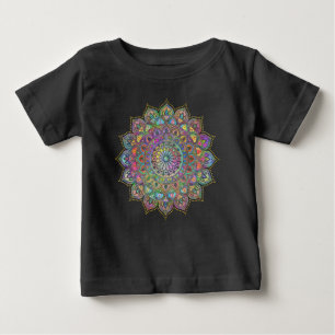 Classy Colorful Mandala India Style 1 Baby T-shirt