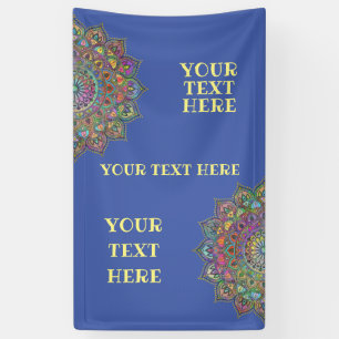 Classy Colorful Mandala India Style 1 Banner