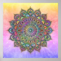 Classy Colorful Mandala India Style 1