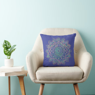 Classy Colorful Mandala India Style 3 Kissen
