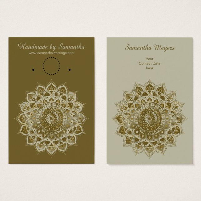 Classy Colorful Mandala India Style 4 (Vorne & Hinten)