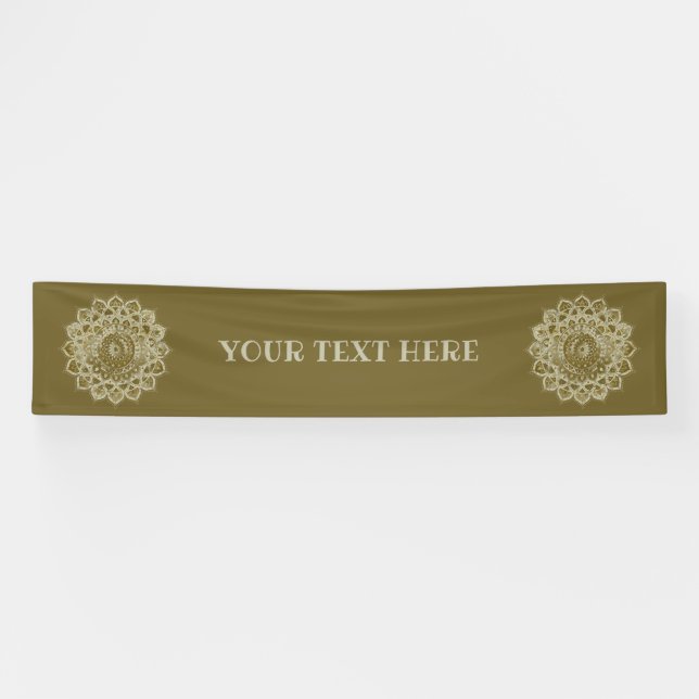 Classy Colorful Mandala India Style 4 Banner (Horizontal)