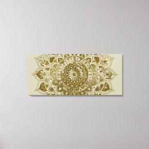 Classy Colorful Mandala India Style 4 Leinwanddruck