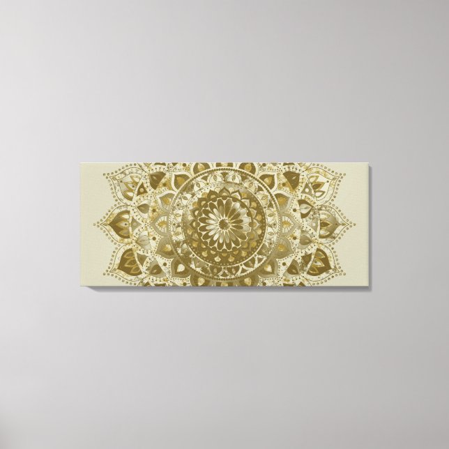 Classy Colorful Mandala India Style 4 Leinwanddruck (Vorderseite)