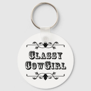 Classy Cowgirl KEY CHAIN ~ Anpassbar Schlüsselanhänger