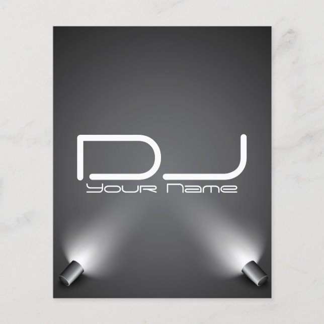 Classy DJ Party Flyer (Vorne)