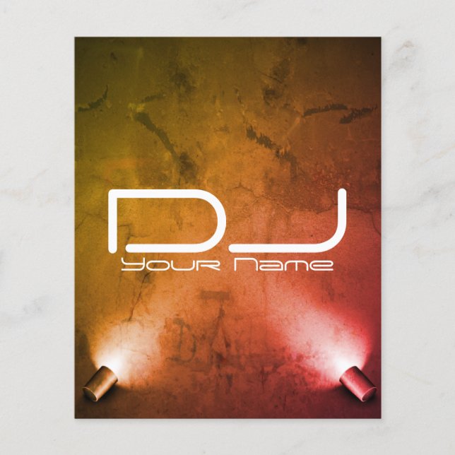Classy DJ Party Flyer (Vorne)